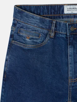 Silbon Smart Casual·Pantalones Y Vaqueros-Pantalon sport denim azul oscuro Azul oscuro