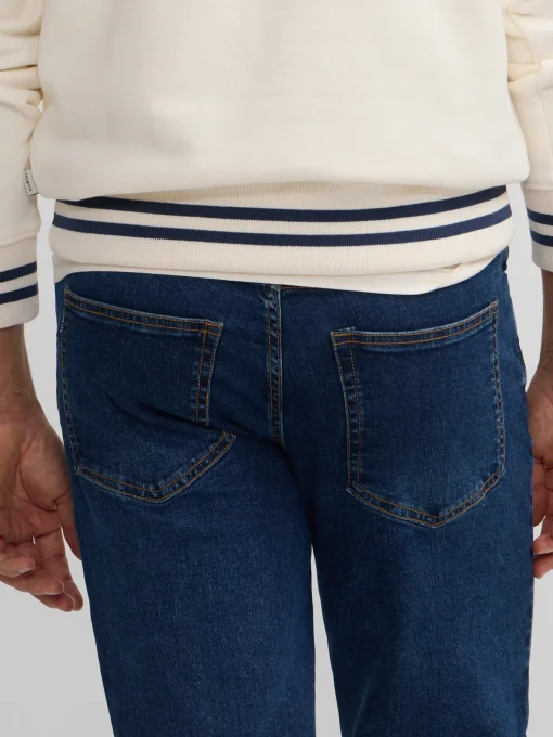 Silbon Smart Casual·Pantalones Y Vaqueros-Pantalon sport denim azul oscuro Azul oscuro