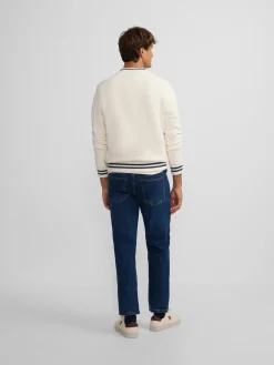 Silbon Smart Casual·Pantalones Y Vaqueros-Pantalon sport denim azul oscuro Azul oscuro