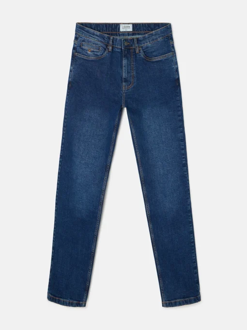 Silbon Smart Casual·Pantalones Y Vaqueros-Pantalon sport denim azul oscuro Azul oscuro
