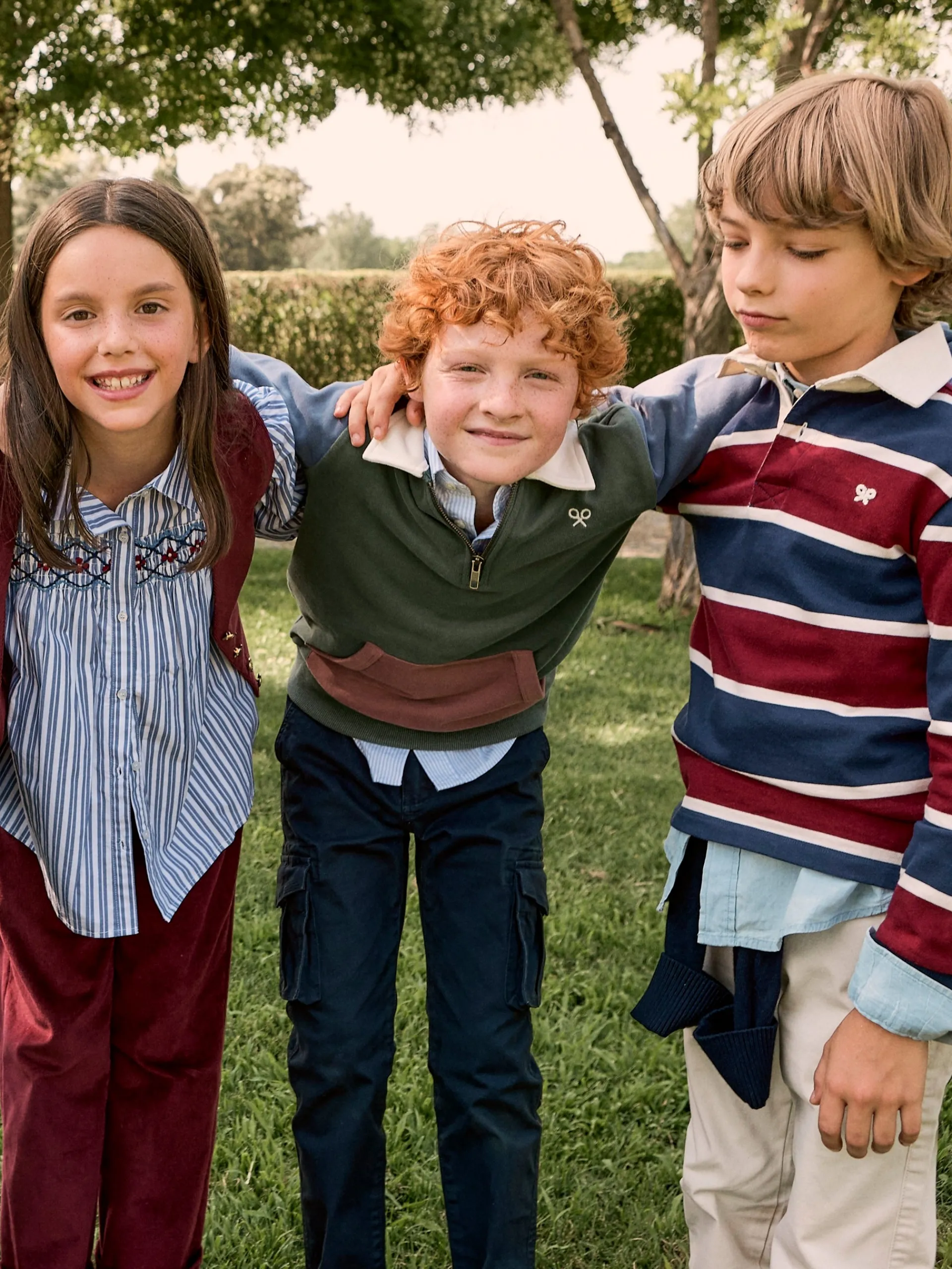 Silbon Pantalones-Pantalon sport kids cargo style azul marino Azul marino