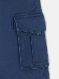 Silbon Pantalones-Pantalon sport kids cargo style azul marino Azul marino