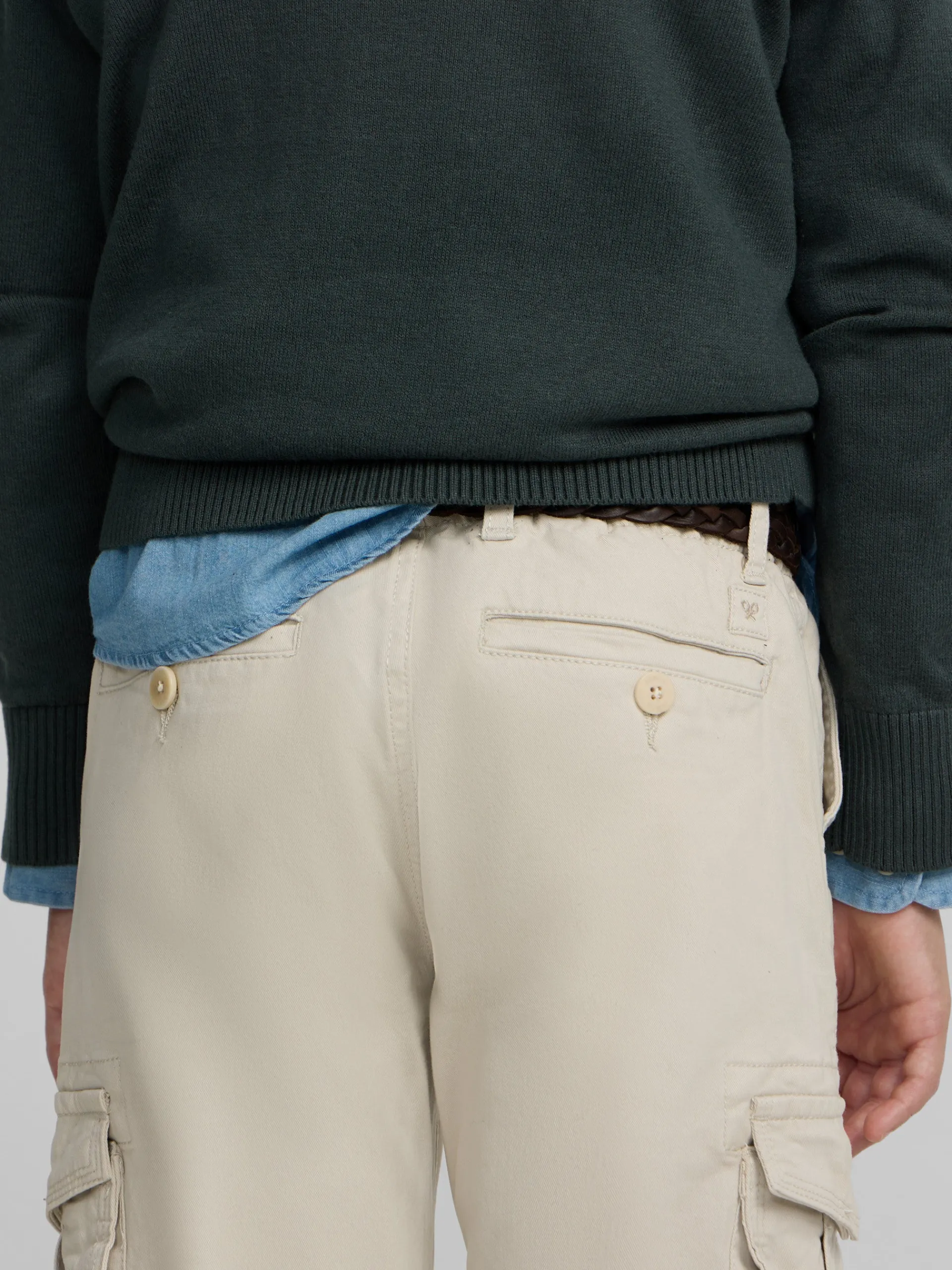 Silbon Pantalones-Pantalon sport kids cargo style Piedra