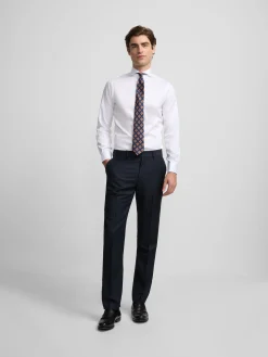 Silbon Formal Y Etiqueta·Trajes-Pantalon suit ojo de perdiz navy Azul marino