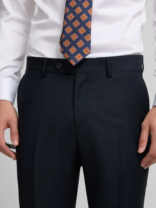 Silbon Formal Y Etiqueta·Trajes-Pantalon suit ojo de perdiz navy Azul marino