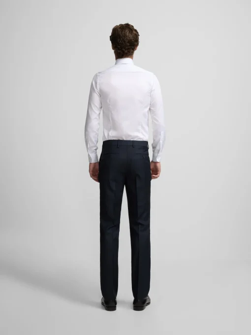 Silbon Formal Y Etiqueta·Trajes-Pantalon suit ojo de perdiz navy Azul marino