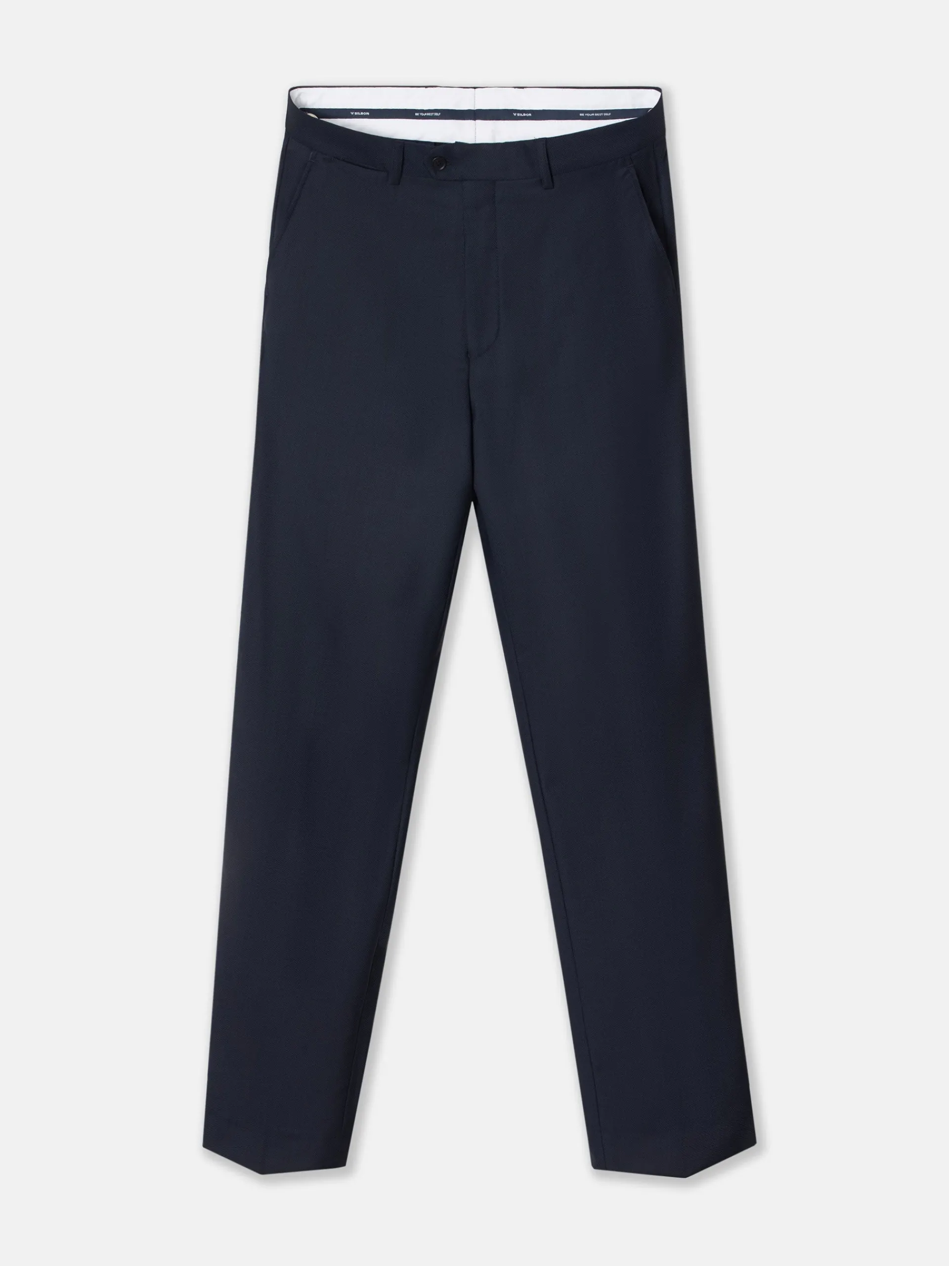 Silbon Formal Y Etiqueta·Trajes-Pantalon suit ojo de perdiz navy Azul marino