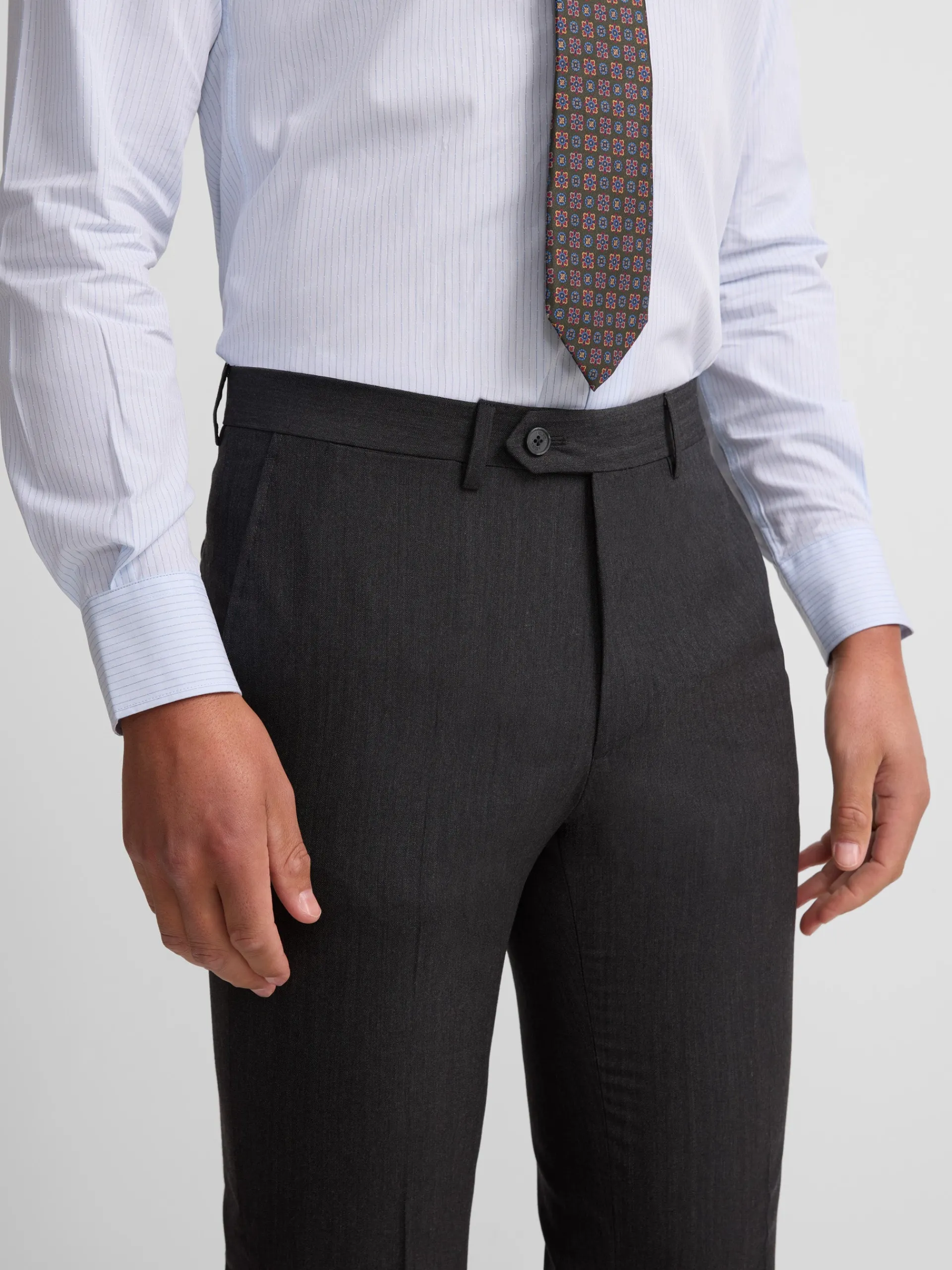 Silbon Formal Y Etiqueta·Trajes-Pantalon traje clasico espiga Gris