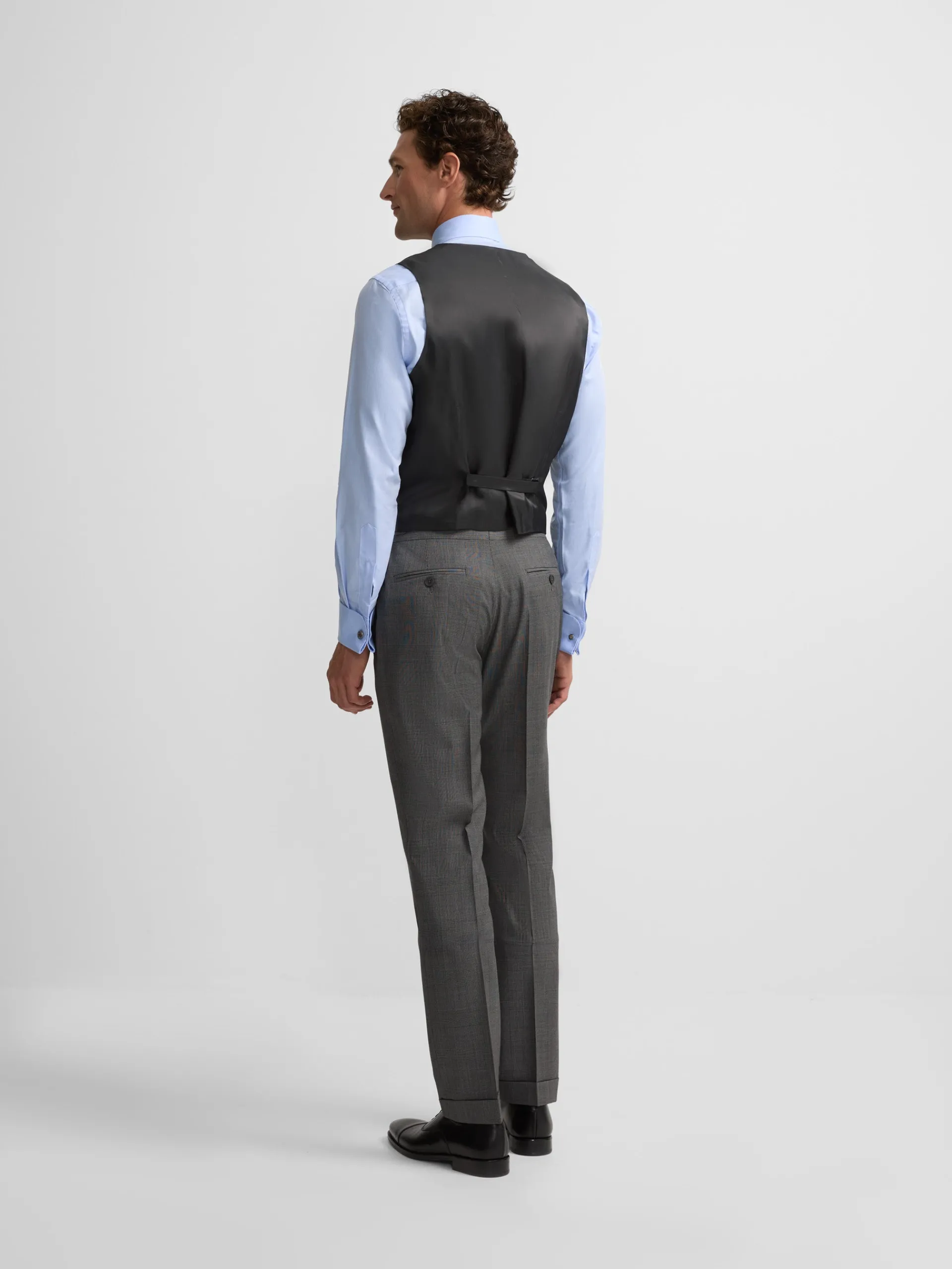 Silbon Formal Y Etiqueta·Trajes-Pantalon traje clasico principe de gales Gris
