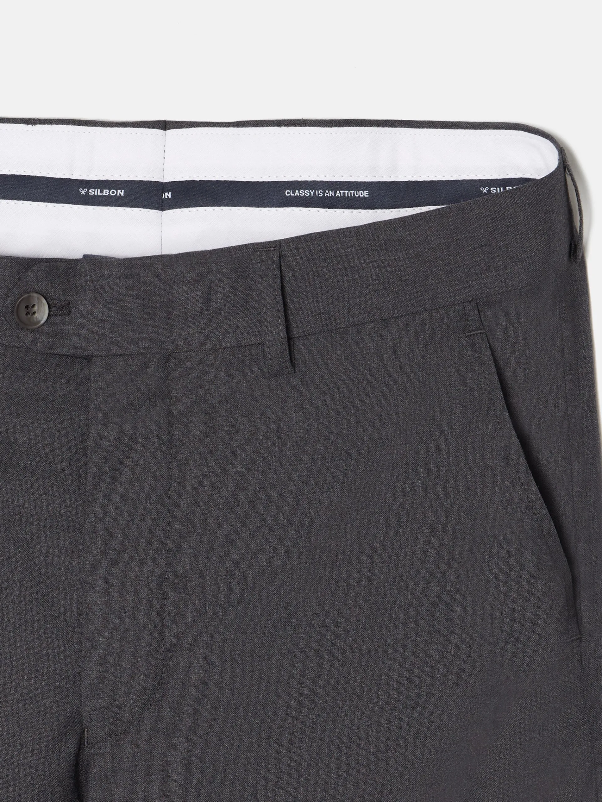 Silbon Formal Y Etiqueta·Trajes-Pantalon traje cruzado stretch Gris