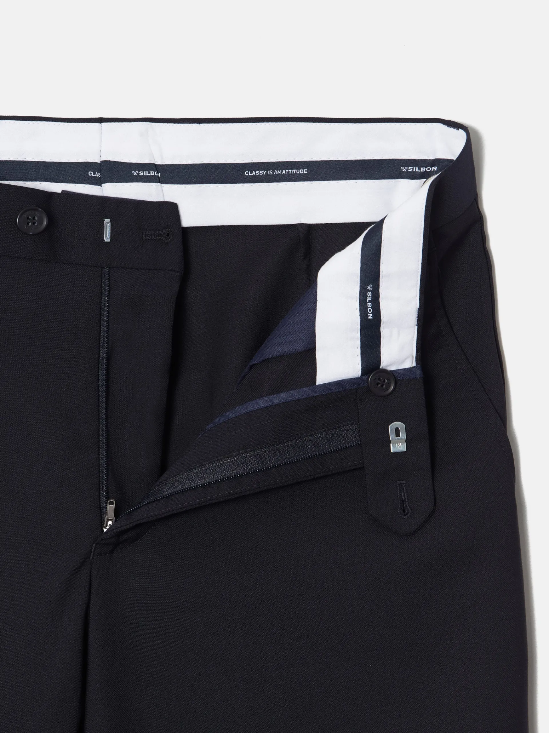 Silbon Formal Y Etiqueta·Trajes-Pantalon traje cruzado stretch azul marino Azul marino
