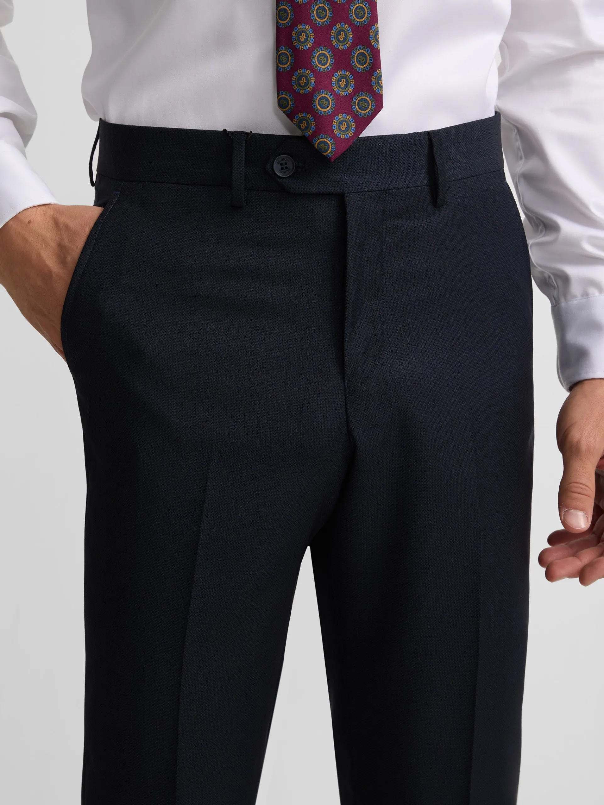 Silbon Formal Y Etiqueta·Trajes-Pantalon traje estructura azul marino Azul marino