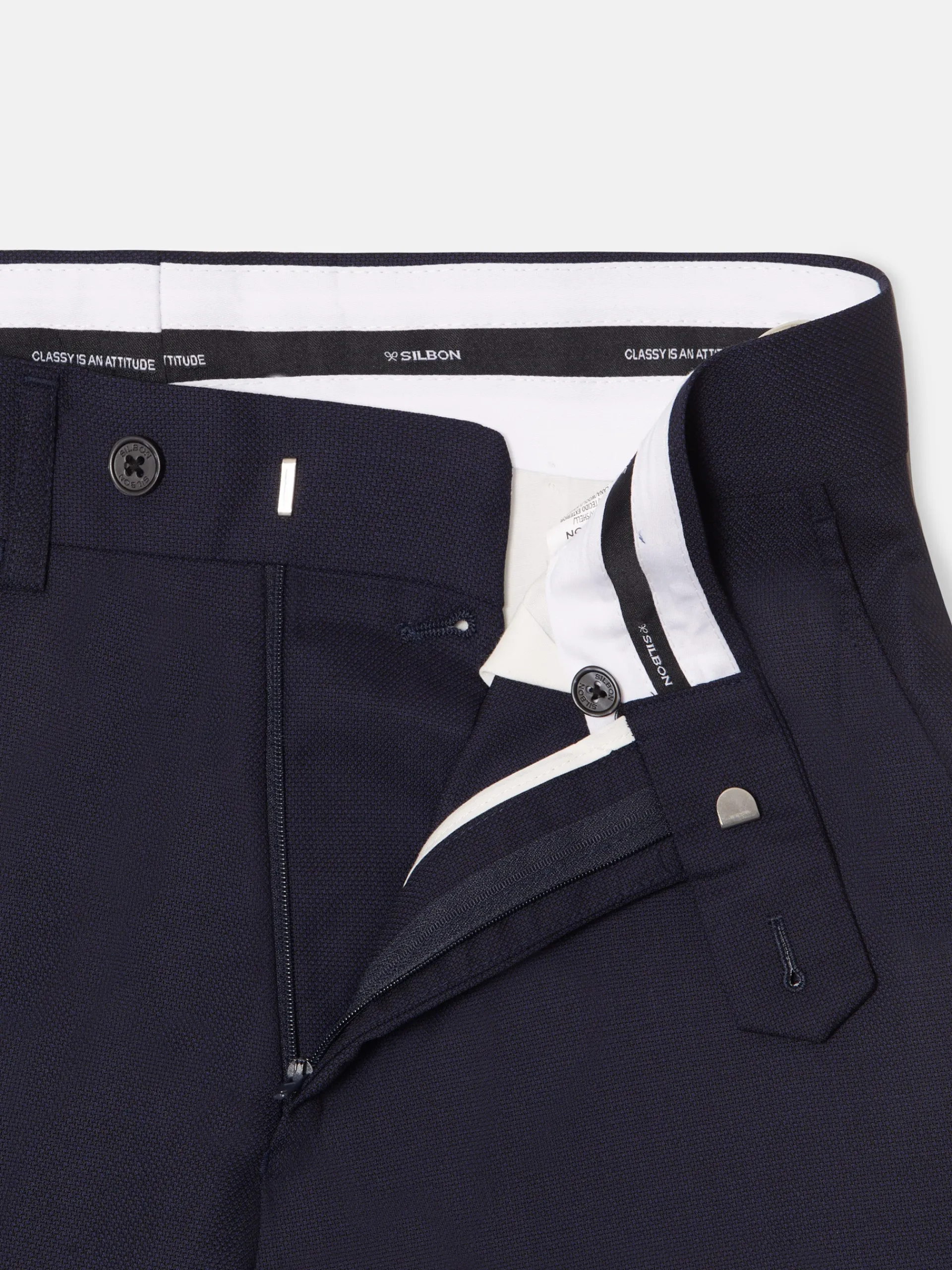 Silbon Formal Y Etiqueta·Trajes-Pantalon traje estructura azul marino Azul marino