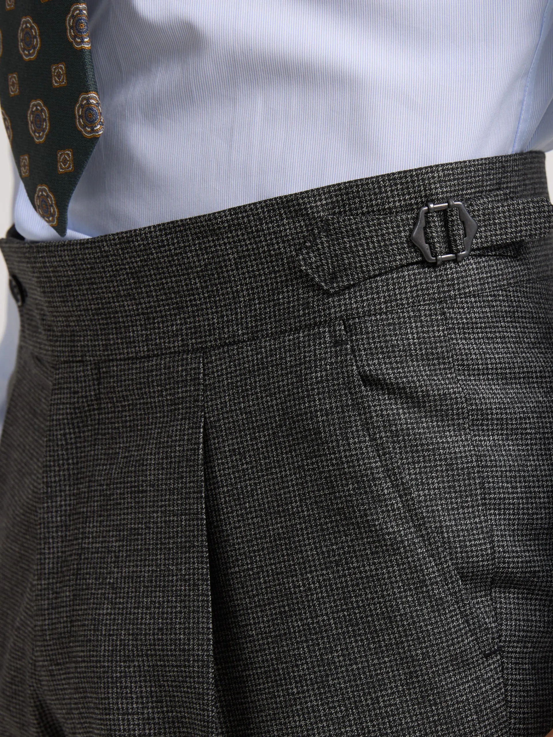 Silbon Formal Y Etiqueta·Trajes-Pantalon traje pata de gallo Gris