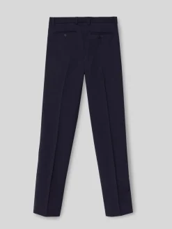 Silbon Formal Y Etiqueta·Pantalones De Vestir-Pantalon vestir classic azul medio Azul medio