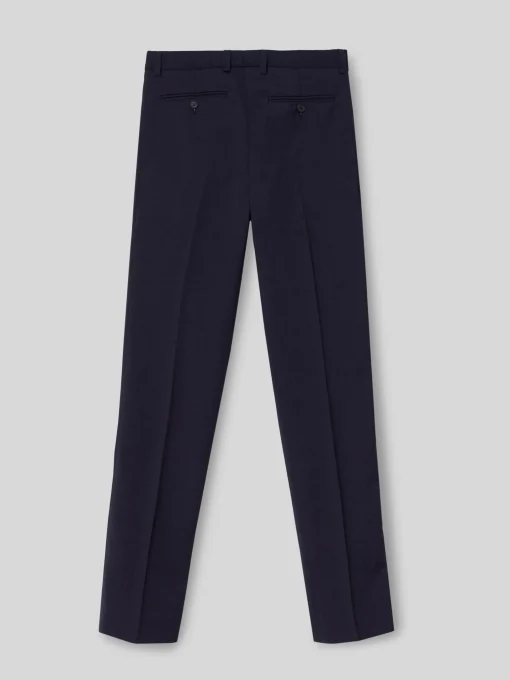 Silbon Formal Y Etiqueta·Pantalones De Vestir-Pantalon vestir classic azul medio Azul medio