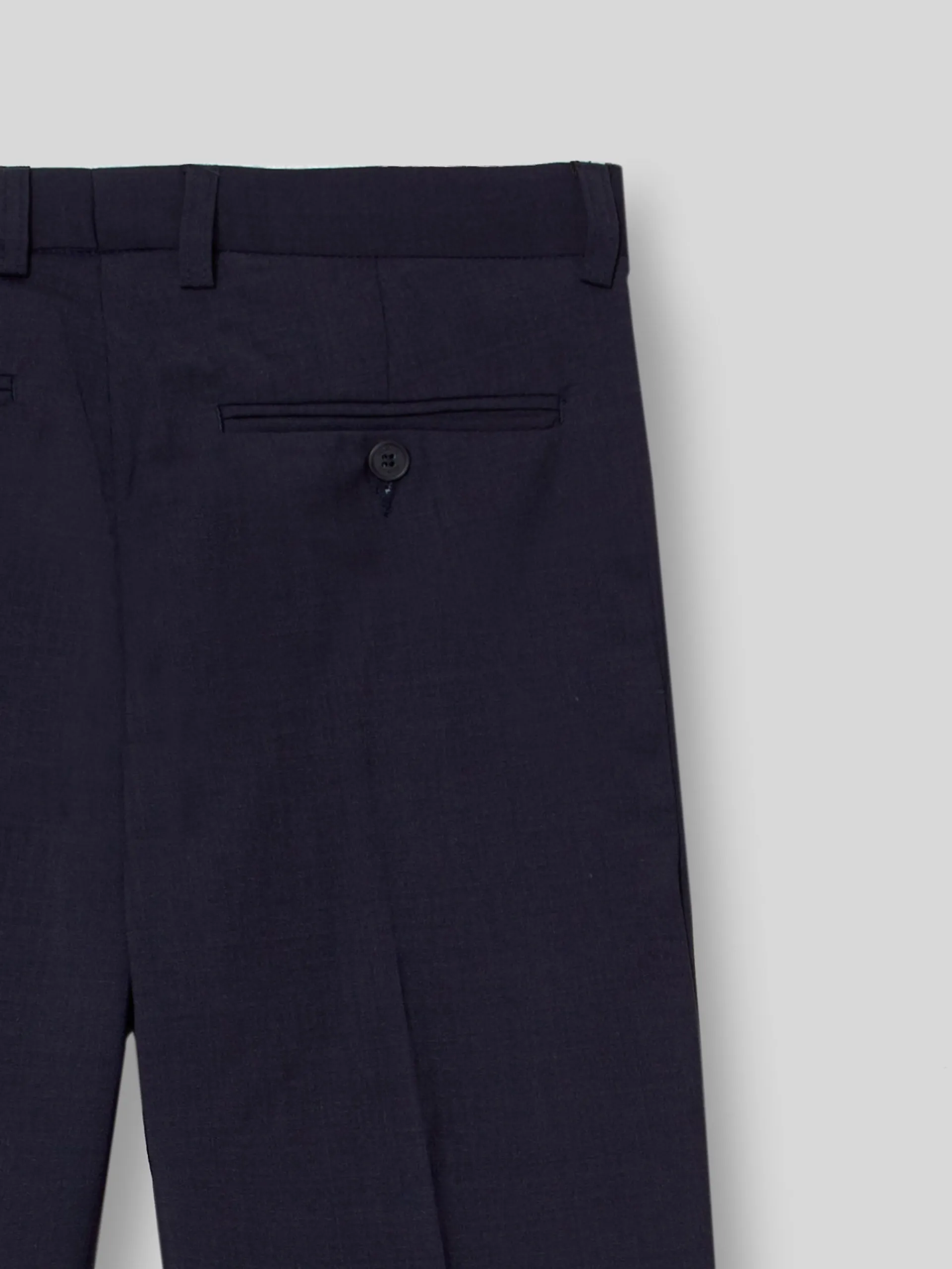 Silbon Formal Y Etiqueta·Pantalones De Vestir-Pantalon vestir classic azul medio Azul medio