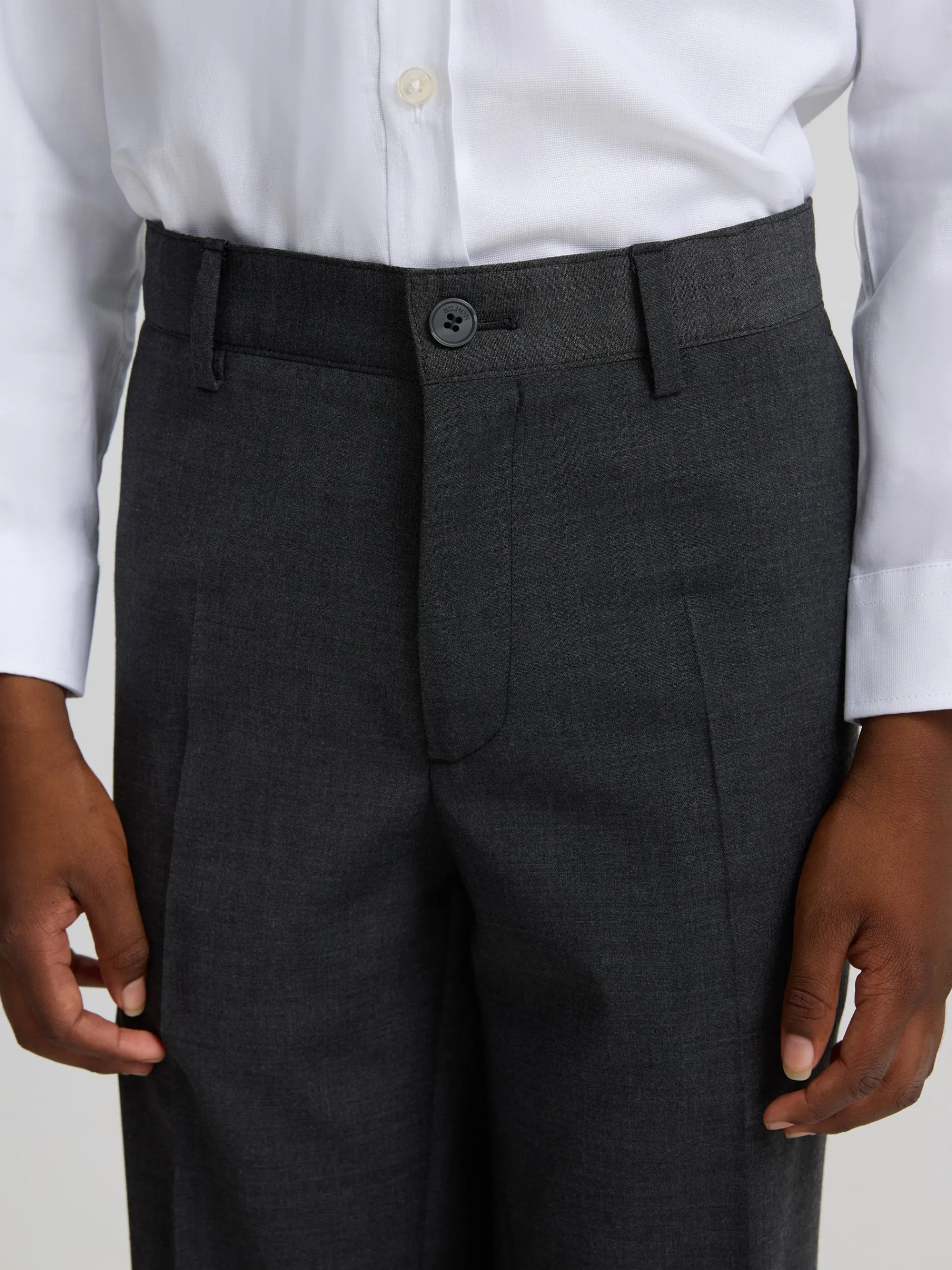Silbon Pantalones-Pantalon vestir kids clasico Gris