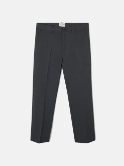 Silbon Pantalones-Pantalon vestir kids clasico Gris