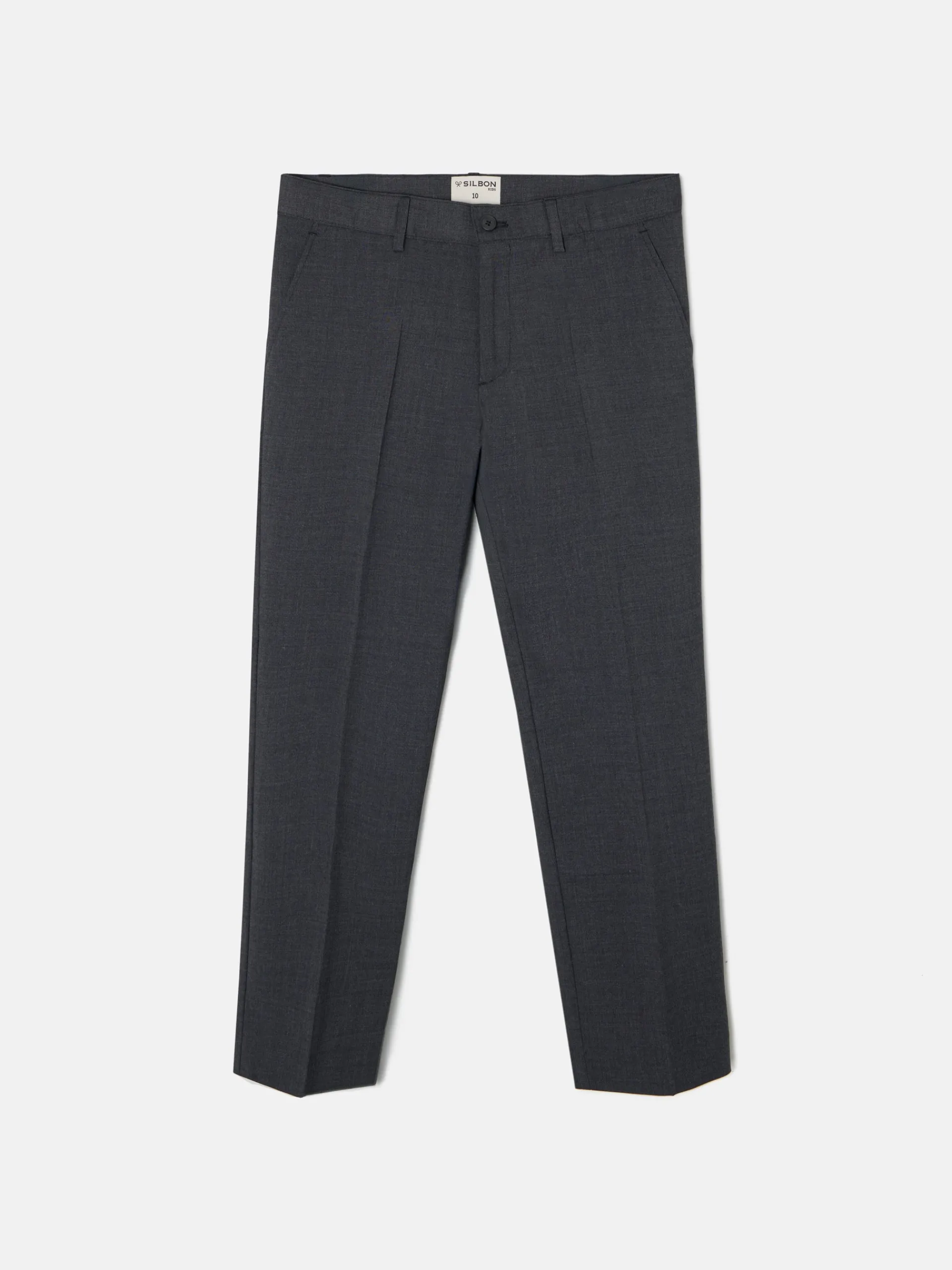 Silbon Pantalones-Pantalon vestir kids clasico Gris