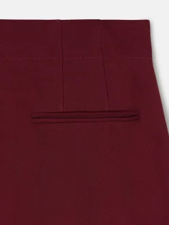 Silbon Pantalones-Pantalon vestir marinero Burdeos