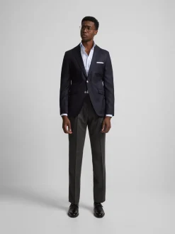 Silbon Formal Y Etiqueta·Pantalones De Vestir-Pantalon vestir pinzas gris marengo Gris marengo