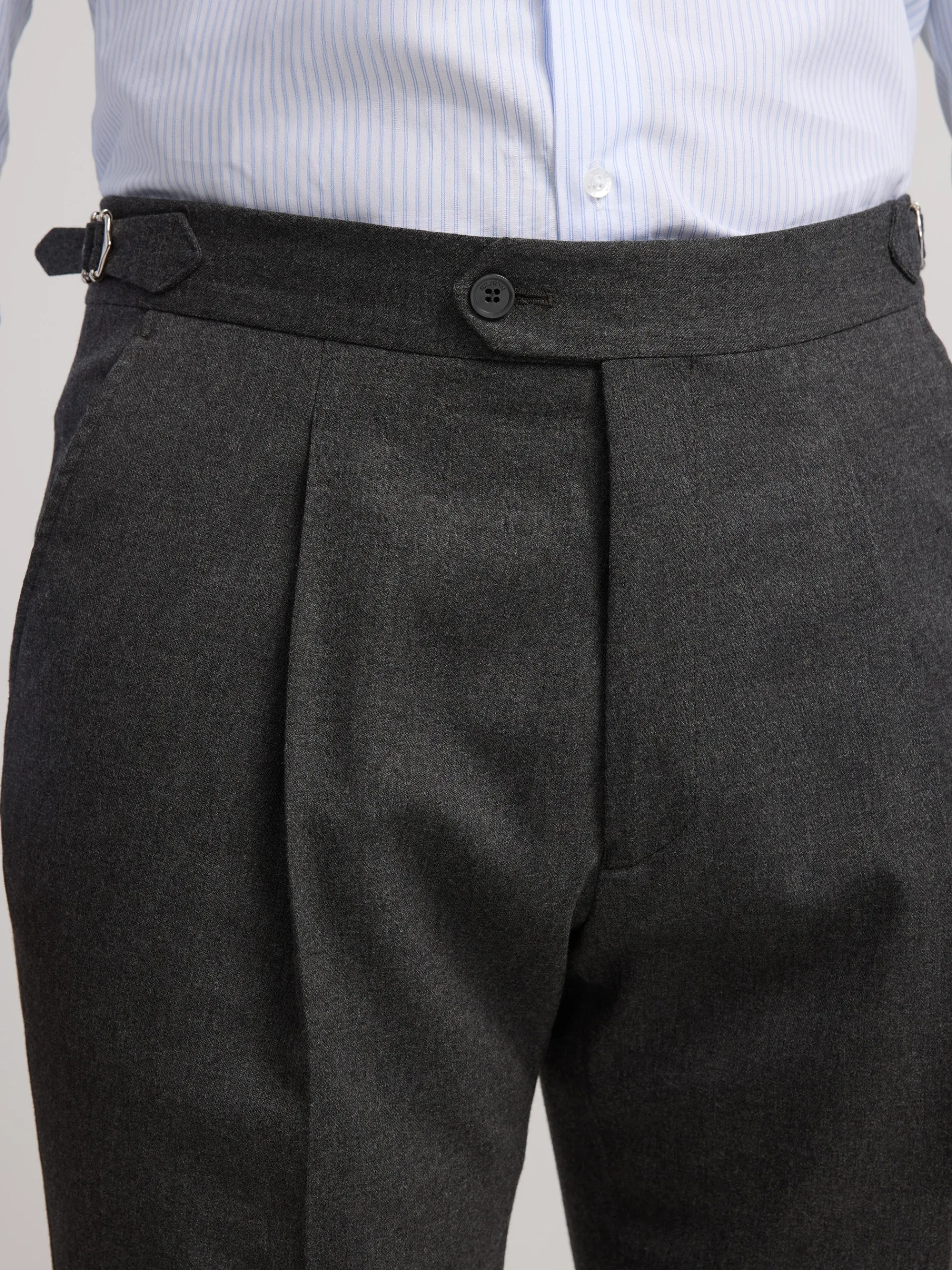 Silbon Formal Y Etiqueta·Pantalones De Vestir-Pantalon vestir pinzas gris marengo Gris marengo