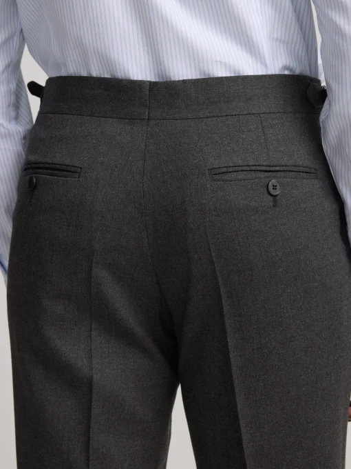 Silbon Formal Y Etiqueta·Pantalones De Vestir-Pantalon vestir pinzas gris marengo Gris marengo