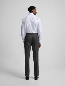 Silbon Formal Y Etiqueta·Pantalones De Vestir-Pantalon vestir pinzas gris marengo Gris marengo
