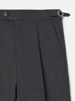 Silbon Formal Y Etiqueta·Pantalones De Vestir-Pantalon vestir pinzas gris marengo Gris marengo