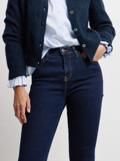 Silbon Pantalones-Pantalon woman boot cut azul marino Azul marino