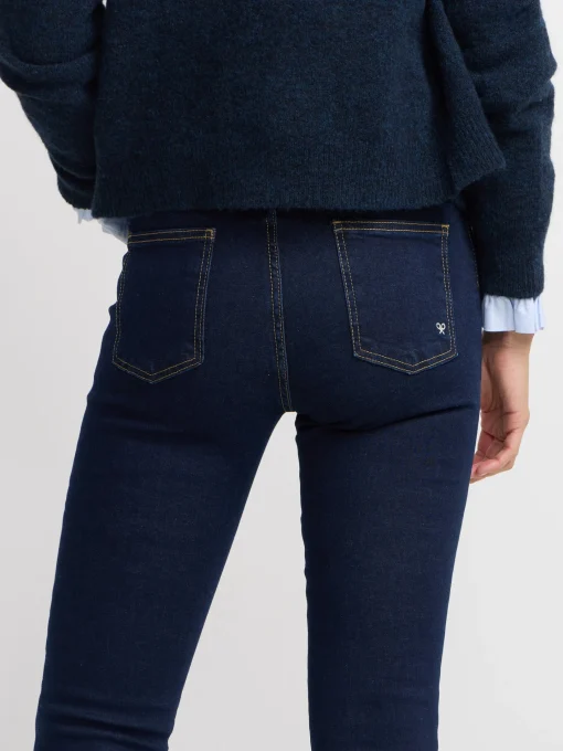Silbon Pantalones-Pantalon woman boot cut azul marino Azul marino