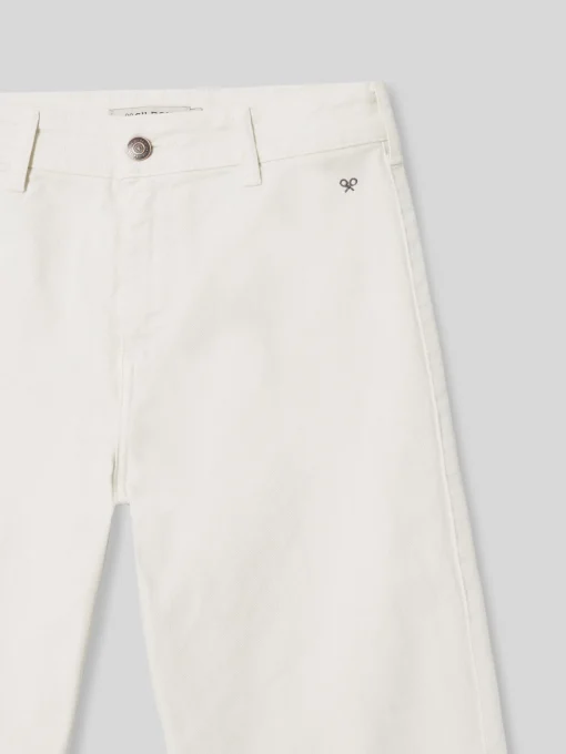 Silbon Pantalones-Pantalon woman culotte bolsillos Crudo