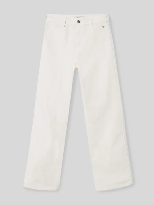Silbon Pantalones-Pantalon woman culotte bolsillos Crudo