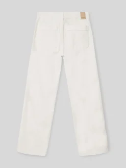 Silbon Pantalones-Pantalon woman culotte bolsillos Crudo