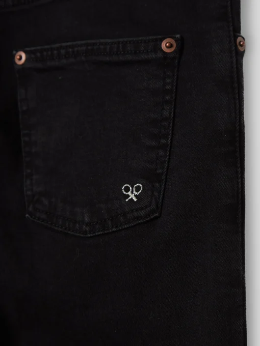 Silbon Pantalones-Pantalon woman slim fit Negro