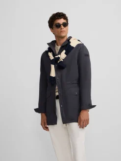 Silbon Smart Casual·Abrigos Y Cazadoras-Parka casual azul marino Azul marino