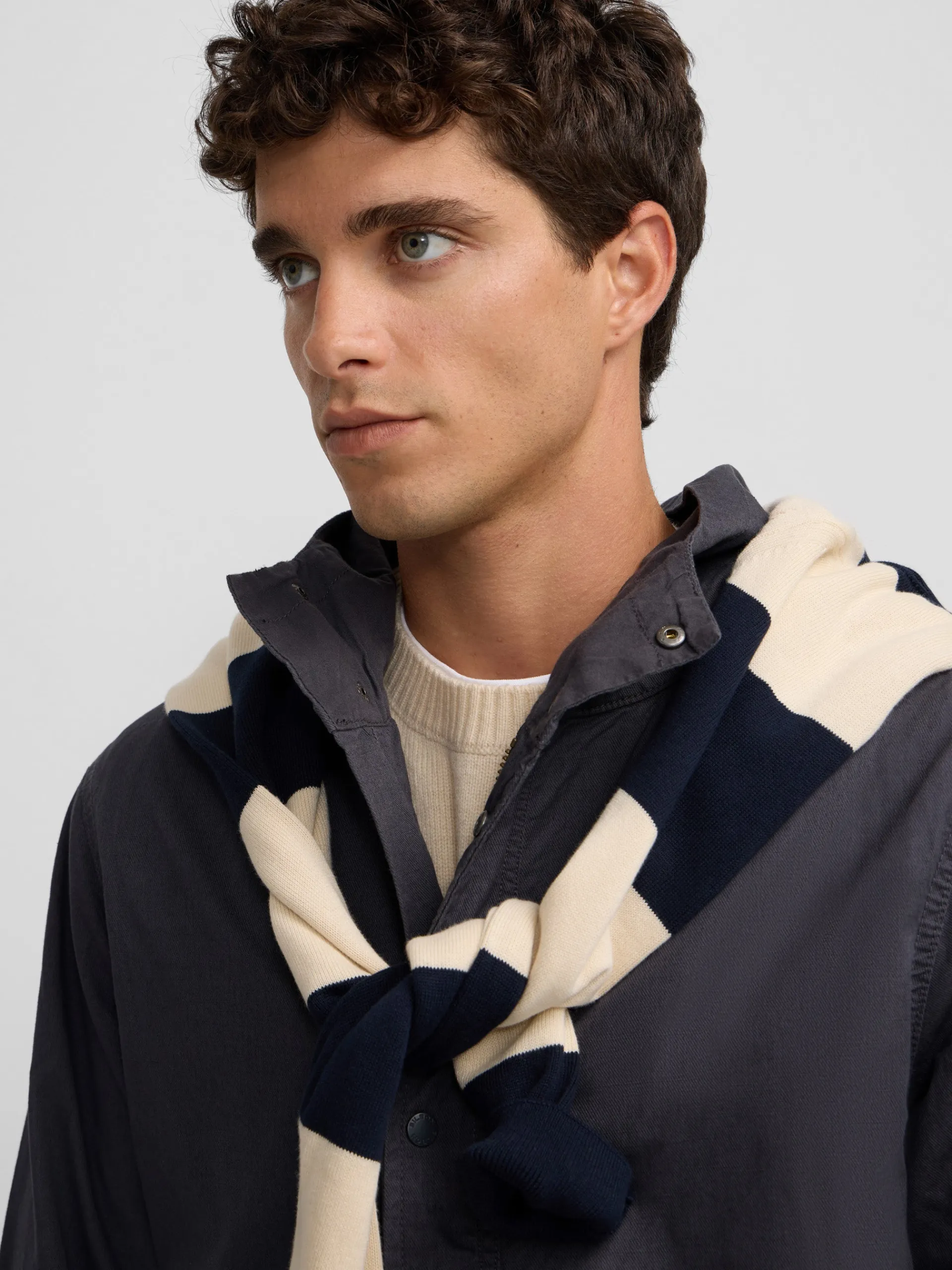Silbon Smart Casual·Abrigos Y Cazadoras-Parka casual azul marino Azul marino
