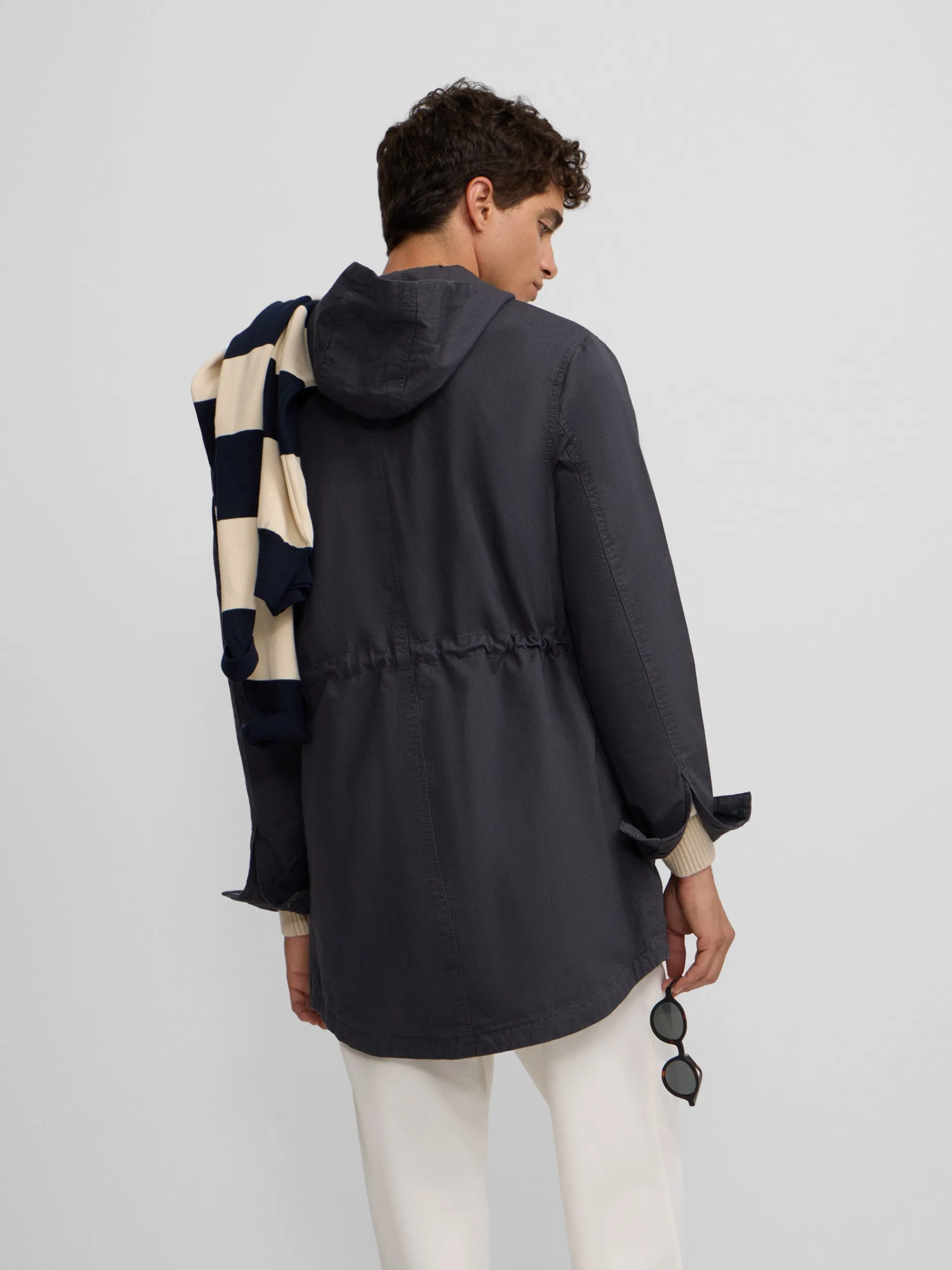 Silbon Smart Casual·Abrigos Y Cazadoras-Parka casual azul marino Azul marino