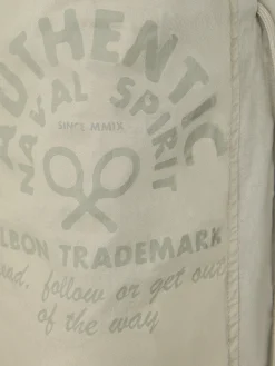 Silbon Smart Casual·Abrigos Y Cazadoras-Parka garment dye Verde