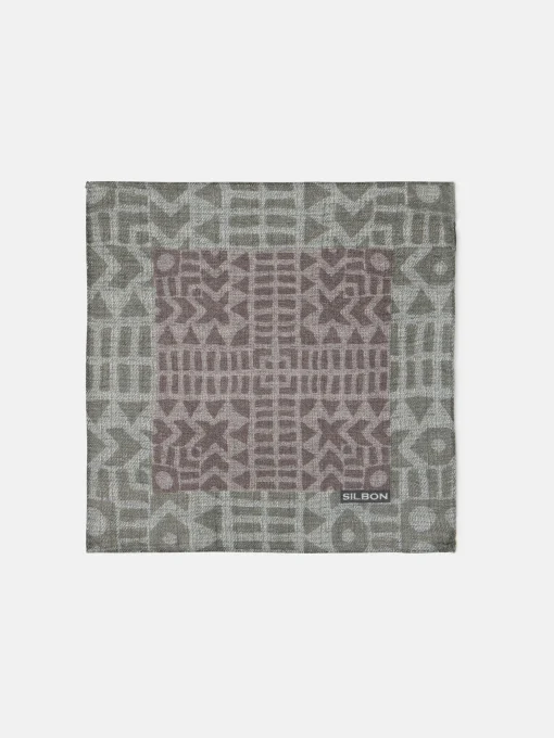 Silbon Accesorios·Corbatas, Pajaritas Y Pañuelos-Pañuelo ankara bicolor Multicolor