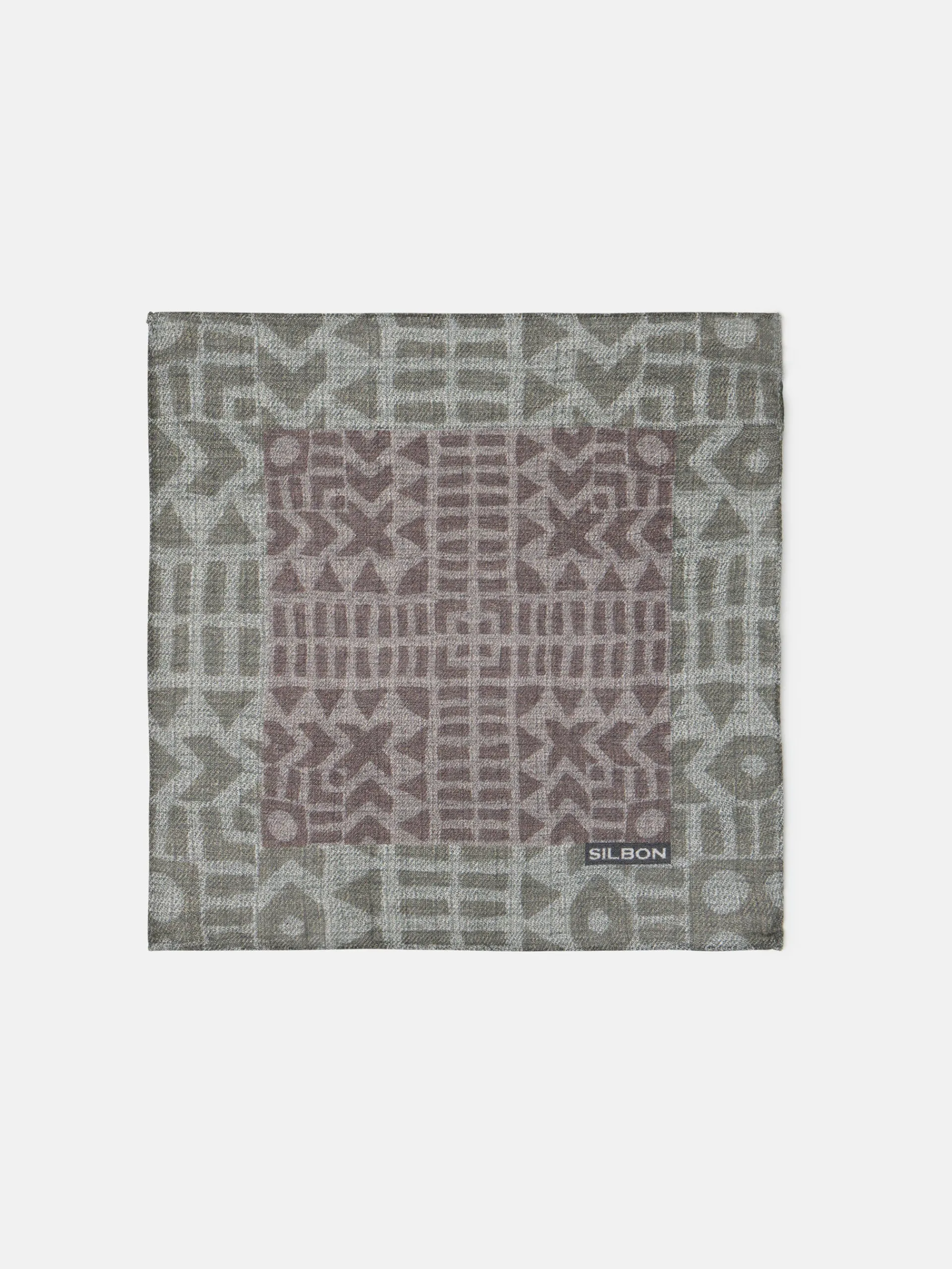 Silbon Accesorios·Corbatas, Pajaritas Y Pañuelos-Pañuelo ankara bicolor Multicolor