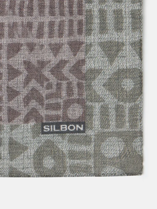 Silbon Accesorios·Corbatas, Pajaritas Y Pañuelos-Pañuelo ankara bicolor Multicolor