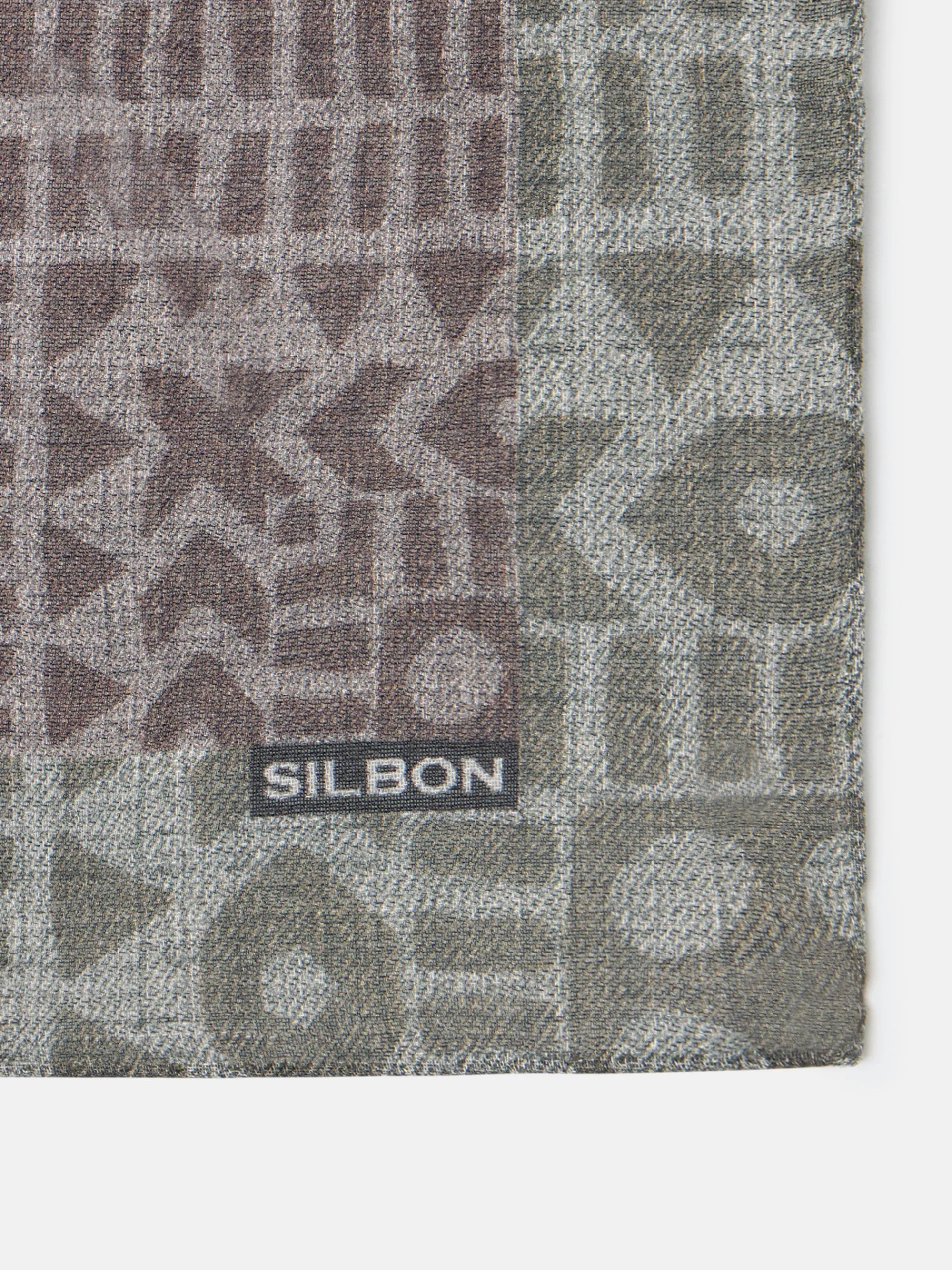 Silbon Accesorios·Corbatas, Pajaritas Y Pañuelos-Pañuelo ankara bicolor Multicolor