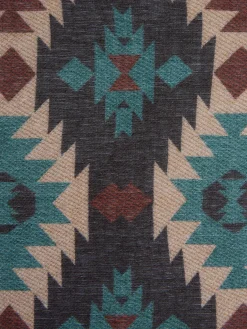 Silbon Accesorios·Corbatas, Pajaritas Y Pañuelos-Pañuelo estampado etnico Marron