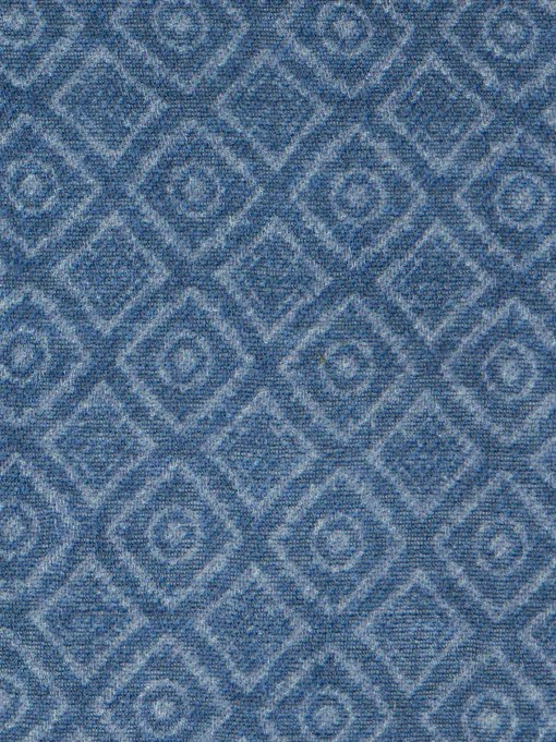 Silbon Accesorios·Corbatas, Pajaritas Y Pañuelos-Pañuelo motivo azulejo azul verde Azul verde