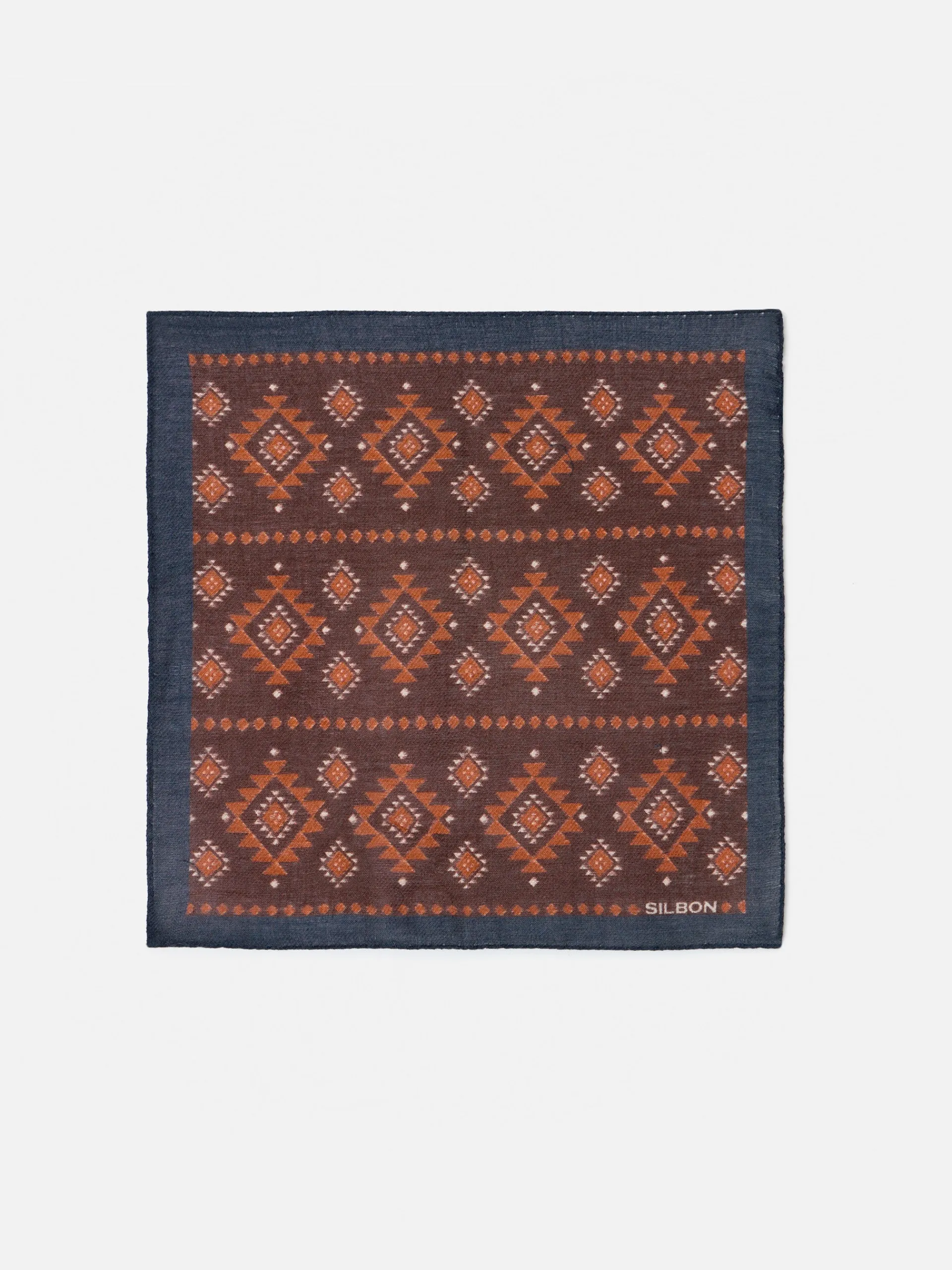 Silbon Accesorios·Corbatas, Pajaritas Y Pañuelos-Pañuelo rombos etnicos colores Multicolor