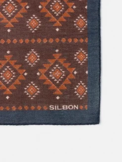 Silbon Accesorios·Corbatas, Pajaritas Y Pañuelos-Pañuelo rombos etnicos colores Multicolor