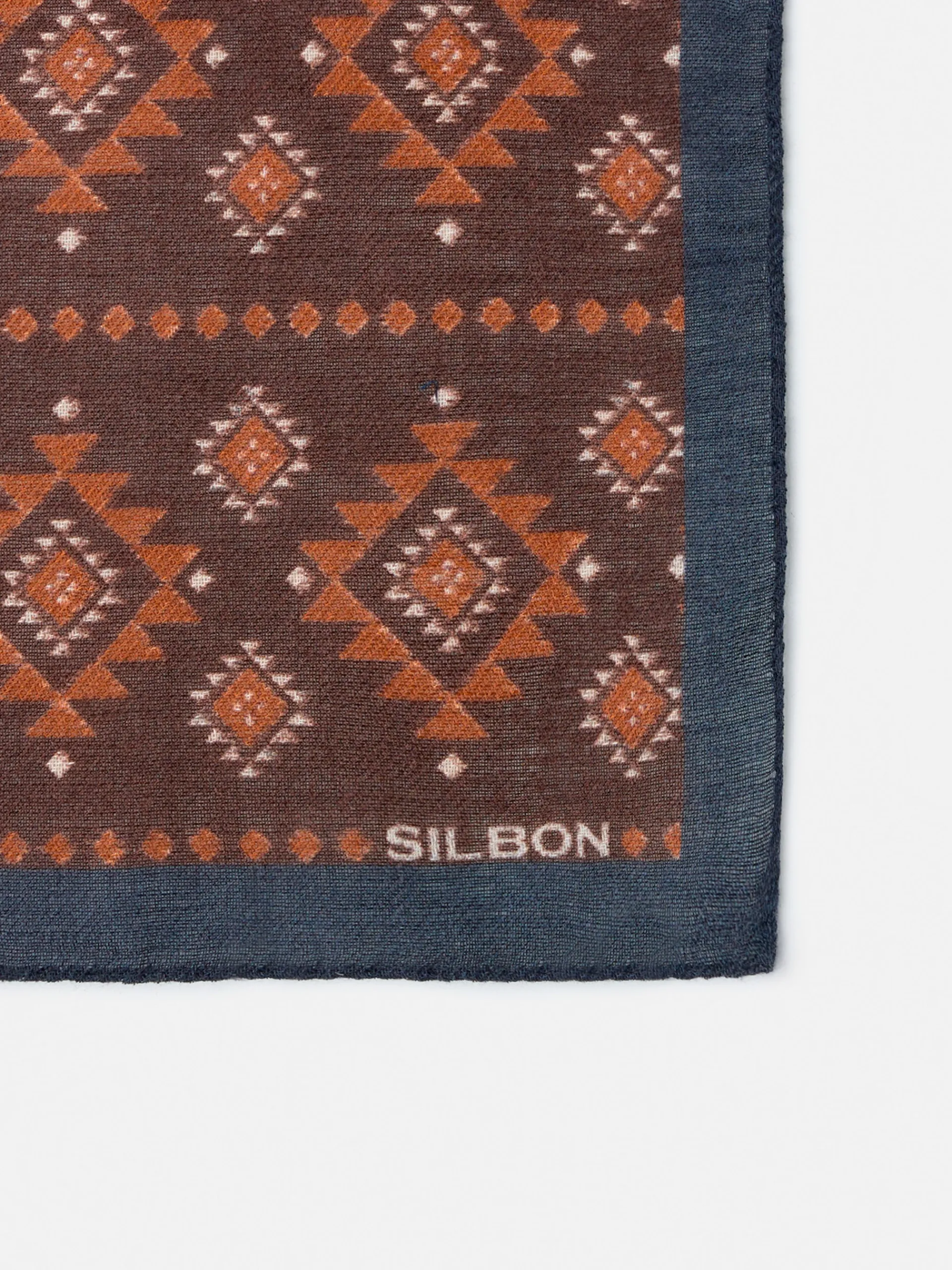 Silbon Accesorios·Corbatas, Pajaritas Y Pañuelos-Pañuelo rombos etnicos colores Multicolor