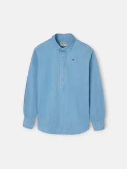 Silbon Camisas Y Poleras-Polera sport kids denim azul claro Azul claro